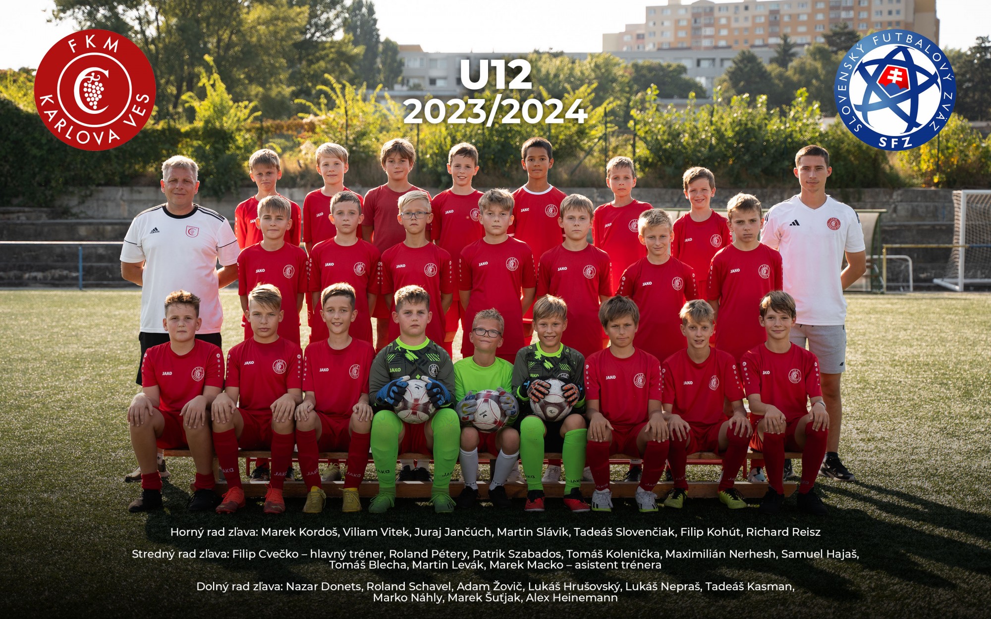 Mladší žiaci U12 (2012) súťažný ročník 2021/2022