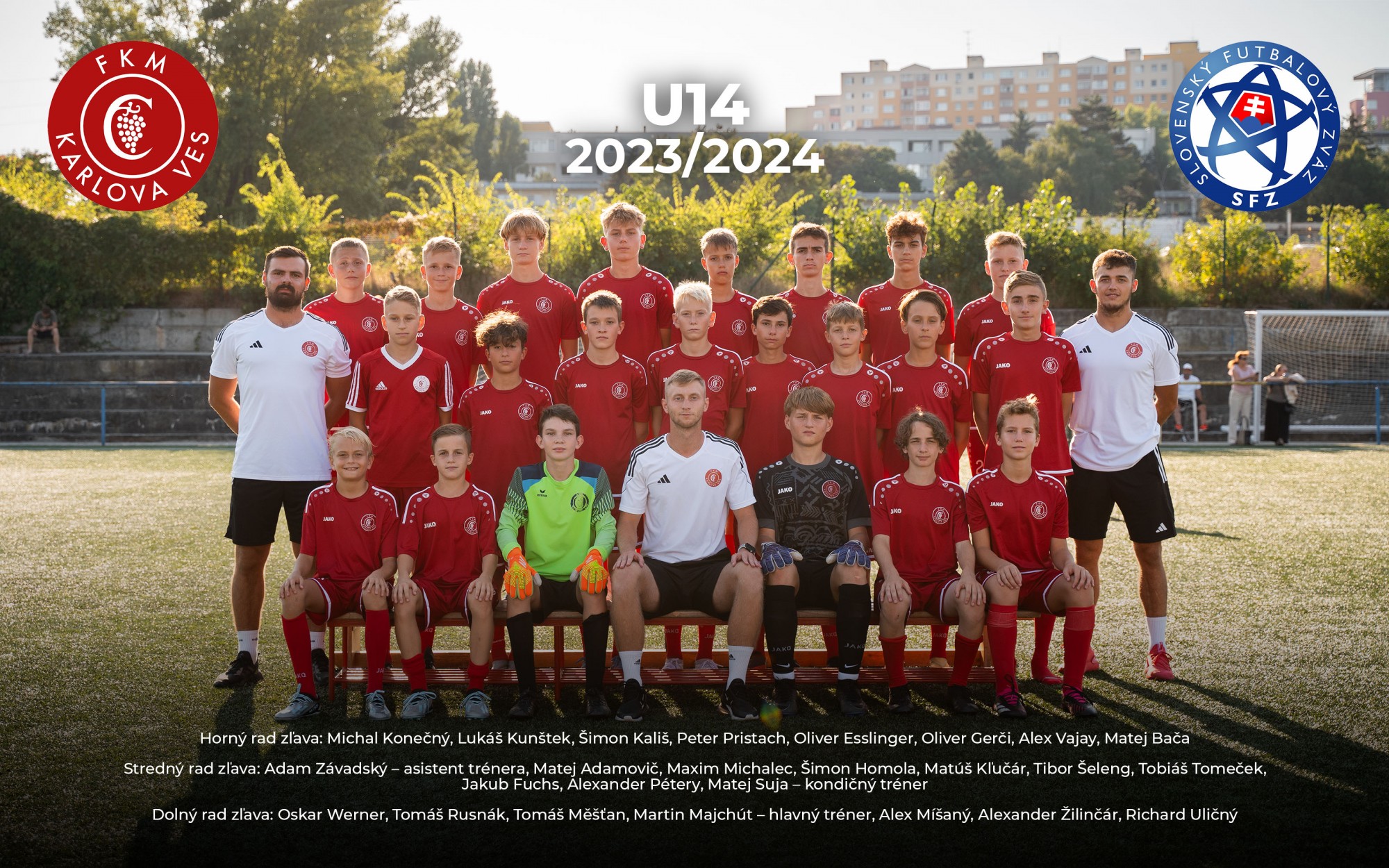 Starší žiaci U14 (2010) súťažný ročník 2021/2022