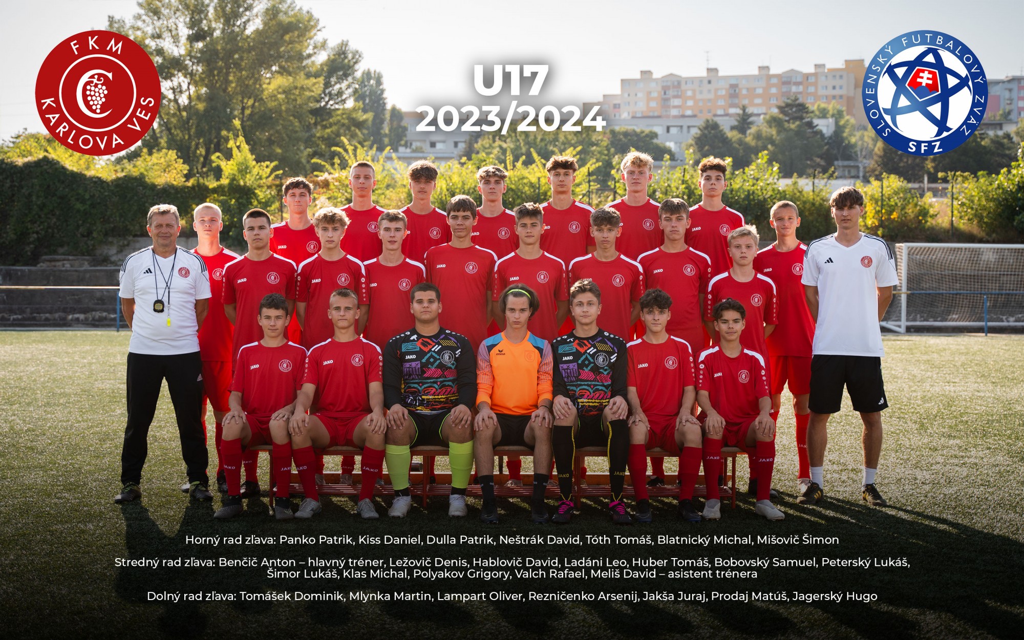 Mladší dorast U17 (2007, 2008) súťažný ročník 2021/2022